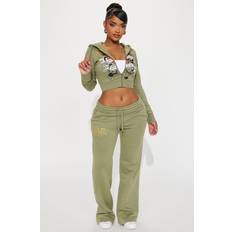 Ed Hardy Broken Hearts Pant - Sage