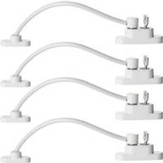 Cyslmuk 4pcs Security Window Door Restrictor Safety Lock