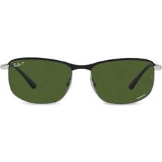 Sunglasses Ray-Ban Rectangle Frame Sunglasses - Green