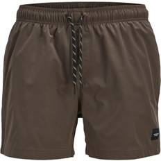 Jack & Jones Bruna Badkläder Jack & Jones Normal Passform Badshorts Brun