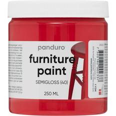 Panduro Furniture Paint Möbelfärg Djupröd 250 ml - Röd Röd 2.7L