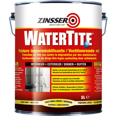 Zinsser Watertite Fugtafvisende Maling 5 L Hvid