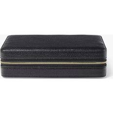 Large Pebble Leather Jewellery Case