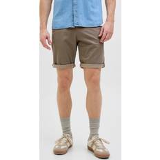 Chinosshorts - Vita Jack & Jones Normal Passform Chinoshorts Vit