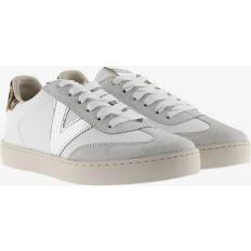 Läder - Silver Sneakers Victoria Berlin Mocka Sprucken Sneakers - White
