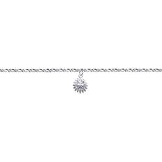 Chevilles Chaînes De Cheville Pendentif Soleil - Argent