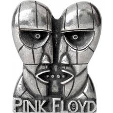 Brooches Pink Floyd Division Bell Heads Pin One Size - Grey