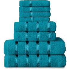 GC GAVENO CAVAILIA Boston Bale Set Teal 8pcs Towel