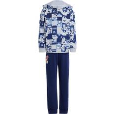 Musse Pigg Tracksuits adidas Disney Mickey Mouse Jogger Set - Wonder Blue Mel