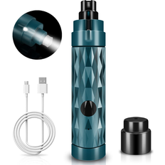 Pets Zeuxo Rechargeable Dog Nail Grinder 2 Speed LED Light