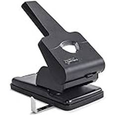 Hålslagare Rapesco 1631 Bakterier-Savvy Antibakteriell HD865-P Heavy Duty 2-hålslagning Svart