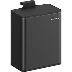 Songmics Mülleimer Hängend 8 L Komposteimer Küche Stahl-Abfalleimer mit Deckel für Biomüll
