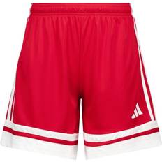 Fotboll - Röda Shorts adidas Squadra 25 W Träningsshorts - Tepore/White