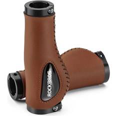 Bruna Handtag Rockbros Bicycle Greppar Läder Brun