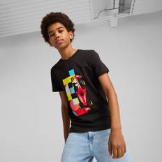 Puma Scuderia Ferrari Race Graphic Tee Youth - Black