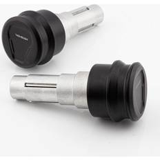 Motorcycle Handle Mounts Highsider Esagano-LS Handlebar Weights - Black