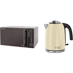 Small size - Stainless Steel Microwave Ovens Russell Hobbs RHM2017 20L 800W Digital Microwave Stainless Steel, Silver