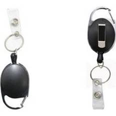 Nylon Nyckelringar Wedo Nyckelring Nylon Unisex Vuxen - Svart/Krom/Vit