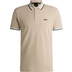 Beige Pikétröjor BOSS T-shirt Paddy