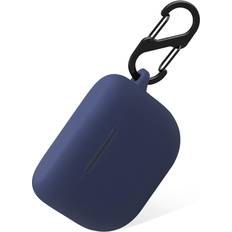 Geiomoo Silicone Case for Jabra Elite 8 Active Jabra Elite 10 Protective Cover with Carabiner