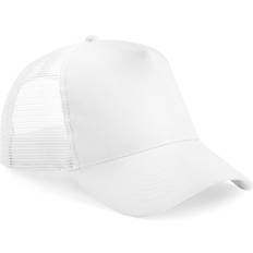 Out of The blue Beechfield Junior Snapback Trucker - White