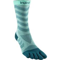 Turquoise - Women Socks injinji Women's Running Socks Ultra Crew - Bleu