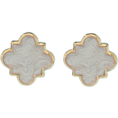 Shein 2pcs Flower Stud Earrings