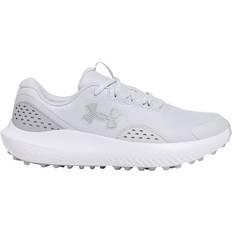 Under Armour Herre Golfsko Under Armour Surge Golf Shoes - Halo Gray/Metallic Silver