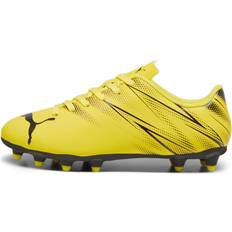 Yellow Sport Shoes Puma Attacanto Junior FG/AG Football Boots - Yellow/Black