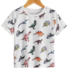 Shein Toddler Boys Dinosaur Print Tee