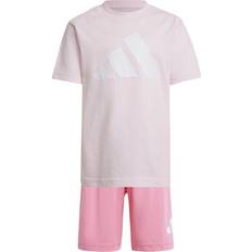 Jersey Tracksuits adidas Tröningsdragt - Lyser/Lys Pink/Hvid