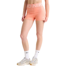Nike Women's Pro Sculpt High-Waisted 3" Biker Shorts - Orange
