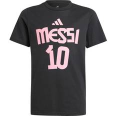 adidas Funktionstopp Messi Name And Number - Svart
