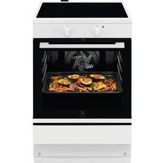 Inbyggd mikrovågsugn Induktionsspisar Electrolux LKI64001NW White