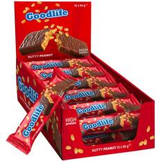 Goodlife Bars Goodlife Protein Bar Nutty Peanut 50g 15 st