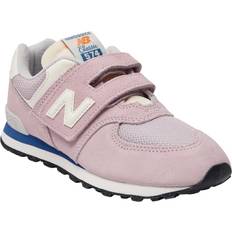 New Balance 574 Hook Loop Twilight Haze Sneakers - Pink