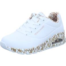 Rose Gold - Women Trainers Skechers Uno 2 Trainers - Golden White