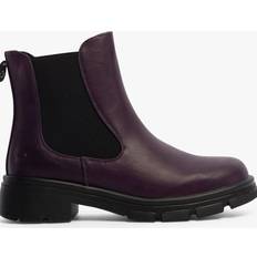 Purple - Women Chelsea Boots Heavenly Feet Women's Remy Womens Chelsea Boots - Purple