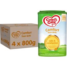 Cow & Gate Comfort Baby Milk Powder Formula 800 g Pack of 4