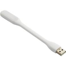 Esperanza Notebook USB LED Lamp EA147W Flexibel USB-Lampa Vit Bordslampa