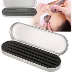Hurrise Eyelash Tweezers Box Organizer Case - Makeup Storage Box