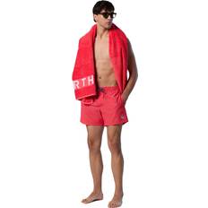 XXS Badbyxor North Sails Swim Shorts Logo Patch Badshorts - Red