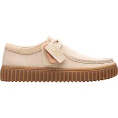 Clarks Sejlersko Clarks Torhill Suede Brogues - Ecru