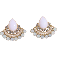 Shein Rhinestone Decor Stud Earrings