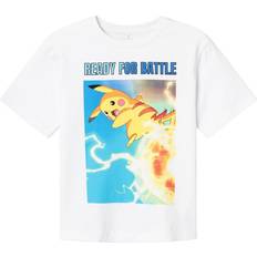 146/152 - Drenge T-shirts Name It T-shirt - Hvid