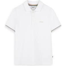 Beige Tops Children's Clothing BOSS Kids' Polo Shirt - White