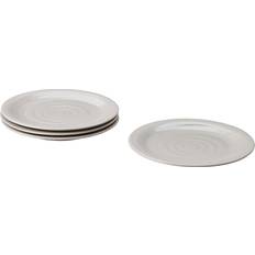 IKEA SANDSKÄDDA Flat tallrik 26cm 4st