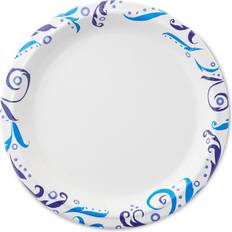 Party Supplies Great Value everyday disposable paper plates, 8.5 in, 200ct White