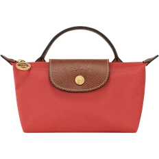 Longchamp Original Pouch With Handle - Tomato