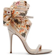 Steve Madden Benni Embellished Bow Dress Sandals - Floral Multi